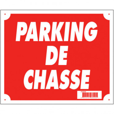 Panneau ''Parking de...