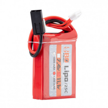 1 stick batterie Lipo 3S 11.1V 1200mAh 25C 1 stick - 1200mAh 25C - Mini TAMYIA