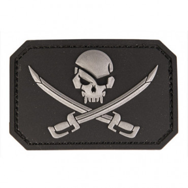 Patch PVC Tête de mort +...