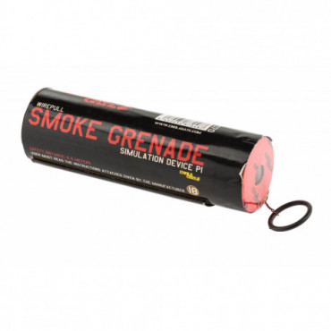 Fumigène à goupille rouge -...