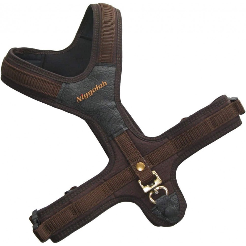 Niggeloh Harnais Marron pour chien 