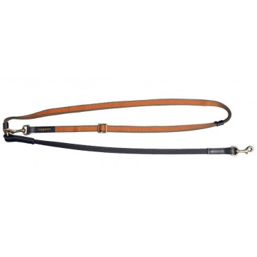 Niggeloh Laisse Bandoulière GRIP olive-cognac 