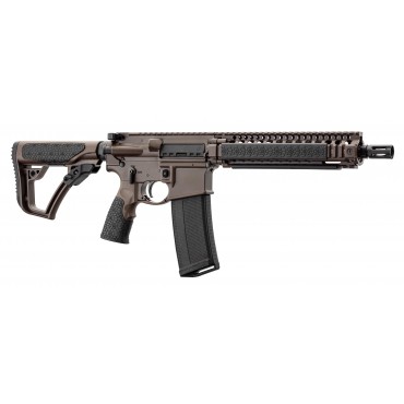 Carabine type AR15 DANIEL DEFENSE MK18 canon court 10.3'' cal. 5.56 Mil Spec Brown 