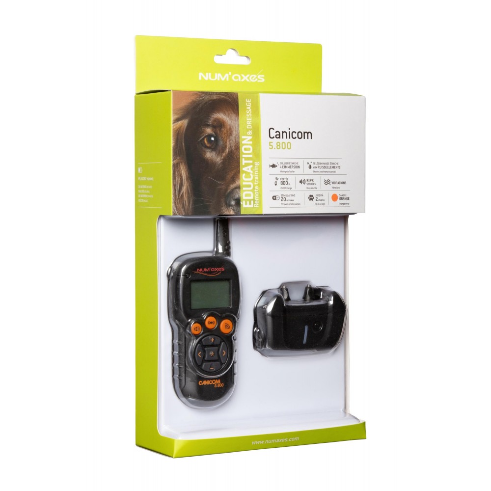 Kit Collier d'éducation Canicom 5.800 - 800m Canicom 5.800 1 chien 