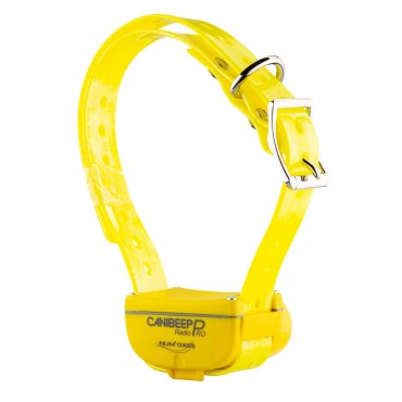 Collier de repérage sonore NUM'AXES Canibeep Radio Pro Canibeep 1 Collier jaune   1 télécommande 