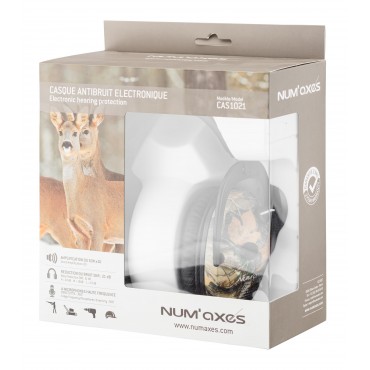 Casque antibruit électronique NUM'AXES CAS1021 Camo Casque antibruit CAS1021 Camo 