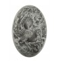 Calotte Ivoire ou argent motifs animaux Becasse Silver Cap 