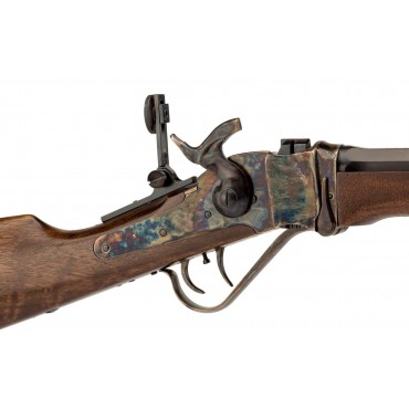 Carabine Little Sharps 1874 24'' cal. 22 LR Finition jaspée 