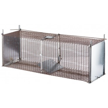 Boîte à fauves pliante 2 entrées 