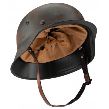 Reproduction casque Allemand M35 vieilli 