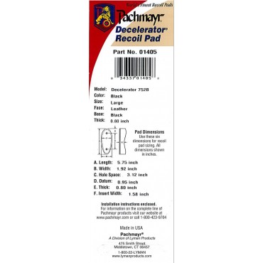 Plaque de couche amortisseur D752B 