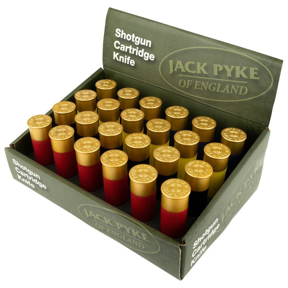 Pack de 24 couteaux cartouches Jack Pyke 
