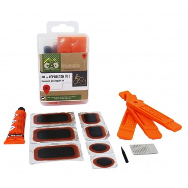 Kit réparation crevaison VTT 