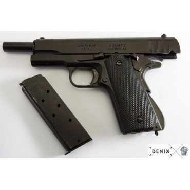 Réplique factice Denix du pistolet américain M1911 