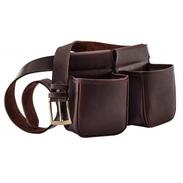 Ceinture cartouchière de poste ou ball trap 
