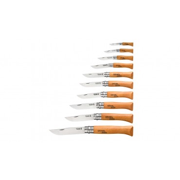 Coffret 10 couteaux collection Opinel 