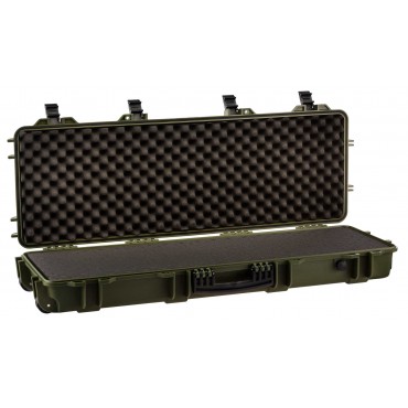 Mallette Waterproof verte OD 103 x 33 x 15 cm - Nuprol Mallette armes longues mousse prédécoupée