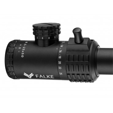 Lunette FALKE Tac Series 8.5-25 x 50 - 1/8 MOA 