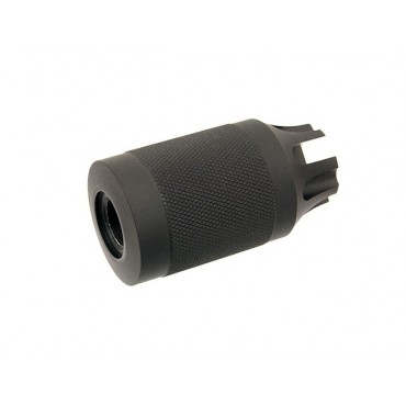 Cache flamme acier Airsoft type CQB 556 14mm CCW 