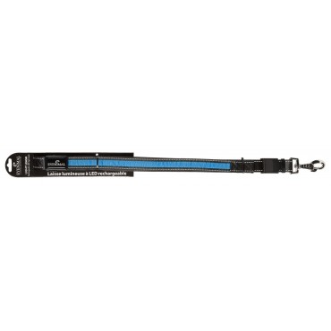 NUM'AXES - Laisse lumineuse rechargeable NUM'AXES - Laisse lumineuse rechargeable bleue 