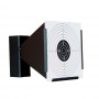 Porte cible conique métallique 17x17 cm 