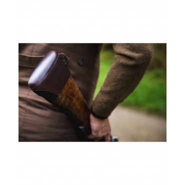 Couvre crosse amortisseur cuir Jack Pyke 