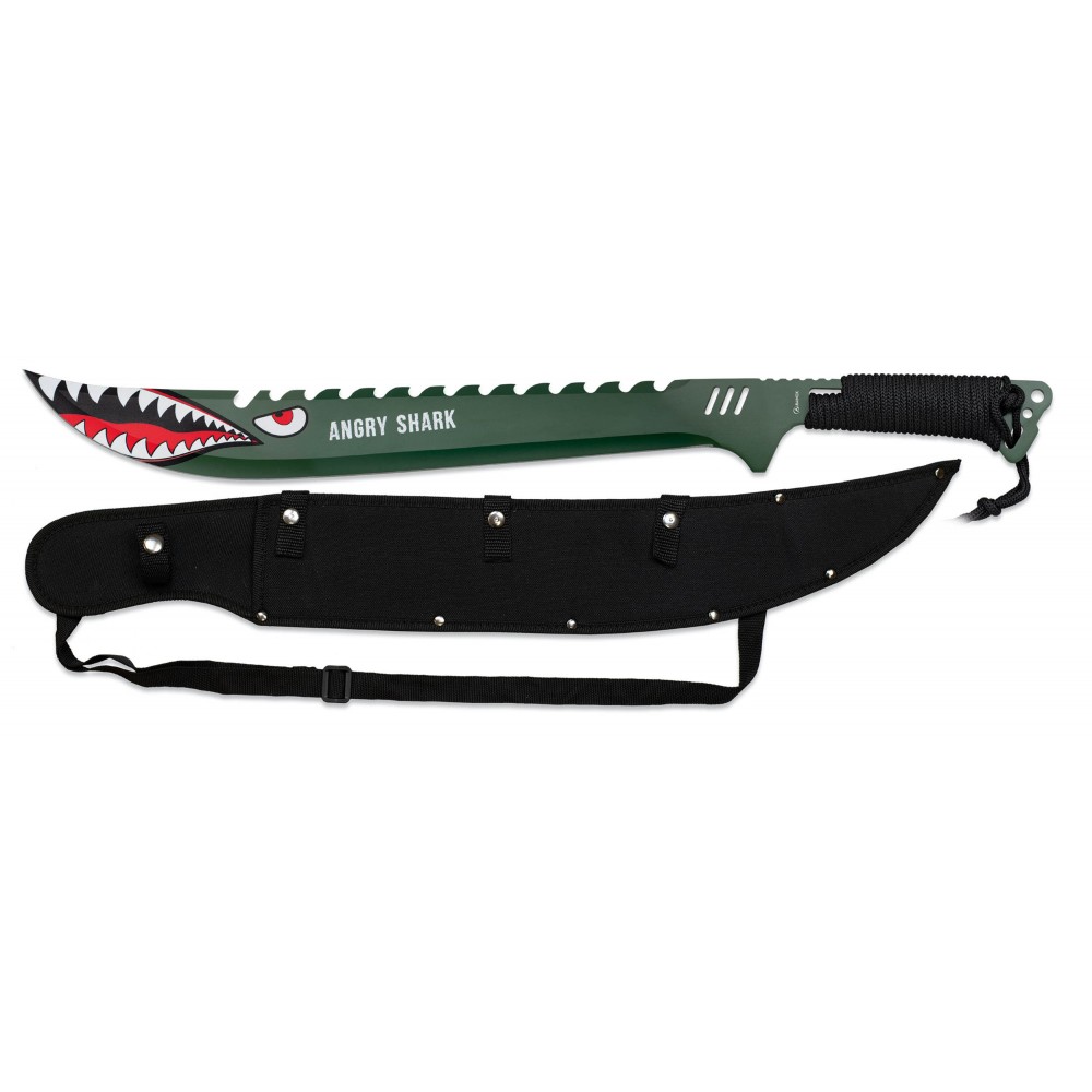 Machette latine ANGRY SHARK 