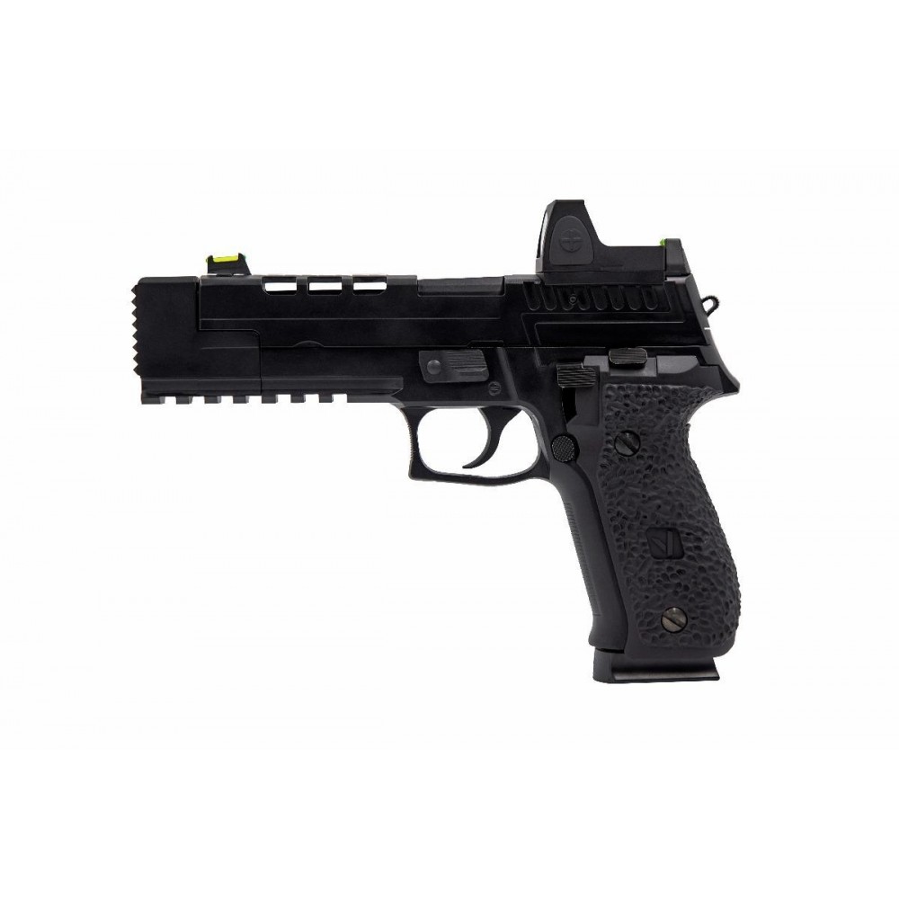 Réplique Vorsk GBB gaz VP26X noir 1,0J + point rouge BDS 