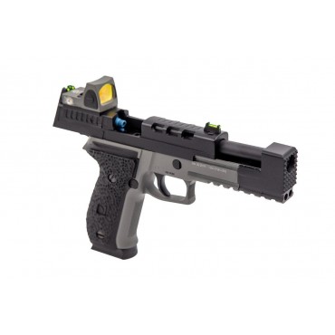 Réplique Vorsk GBB gaz VP26X Grey Frame 1,0J + point rouge BDS 