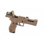 Réplique Vorsk GBB gaz VP26X Tan 1,0J + point rouge BDS 