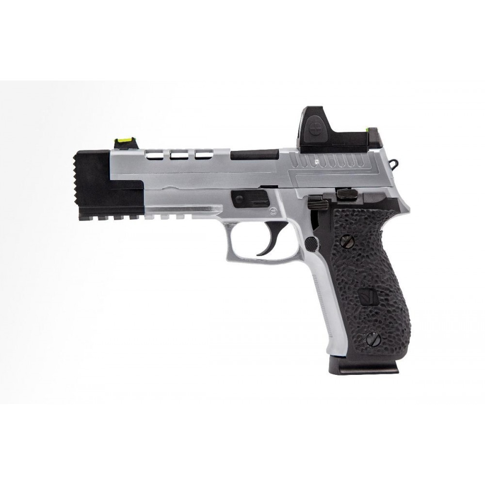 Réplique Vorsk GBB gaz VP26X Silver 1,0J + point rouge BDS 
