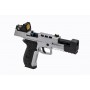 Réplique Vorsk GBB gaz VP26X Silver 1,0J + point rouge BDS 