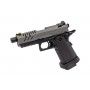 Réplique GBB gaz Vorsk Hi-Capa 3.8 PRO Noir / Grey 1,0J 