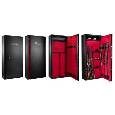 Coffre Rietti 14 armes à combinaison ou à clefs - 150 cm - 3mm 11+3 armes à clefs 