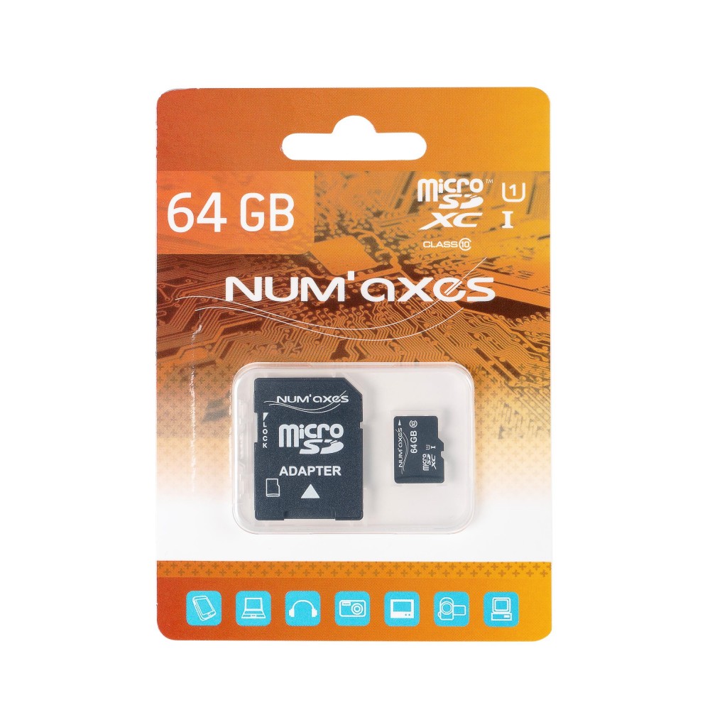 Carte mémoire SD / Micro SD Carte micro SD 64 Go 