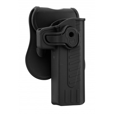 Holster rigide Quick Release pour Hi-Capa Droitier Noir