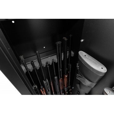 Coffre Rietti 10 armes à serrure à clef - 150 cm - 2mm 8+2 armes 150X45X33 / 61 Kg 