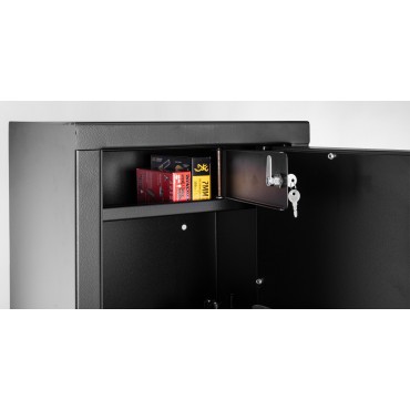 Coffre Rietti 10 armes à serrure à clef - 150 cm - 2mm 8+2 armes 150X45X33 / 61 Kg 