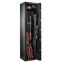 Coffre Rietti 7 armes à serrure à clef - 150 cm - 2mm 6+1 armes 150X35X33 / 51 Kg 