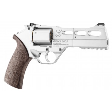 Réplique Airsoft revolver CO2 CHIAPPA RHINO 50DS Nickel 0,95J Revolver 