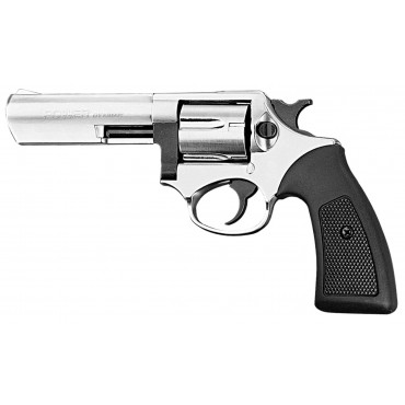 Revolver 9 mm à blanc Chiappa Kruger 4'' nickelé Revolver à blanc Chiappa Kruger nickelé 