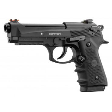Pistolet CO2 culasse mobile BORNER SPORT 331 cal. 4.5mm BB's 