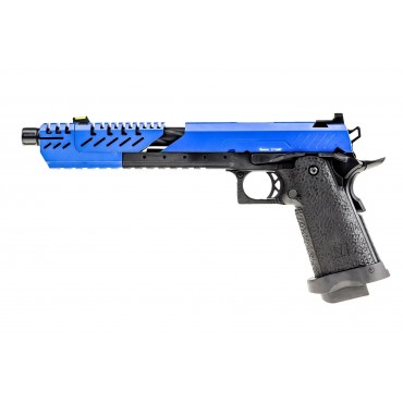 Réplique GBB gaz Hi-Capa TITAN 7 Noir / Bleu 1,0J TITAN 7 BLEU 