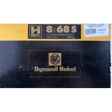 RWS H-MANTEL 8X68 S
