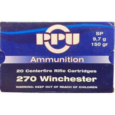 PPU AMMUNITION 270 WIN...