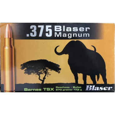 NORMA BLASER .375 MAGNUM...