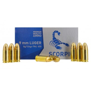 STV SCORPIO 9x19 mm FMJ...